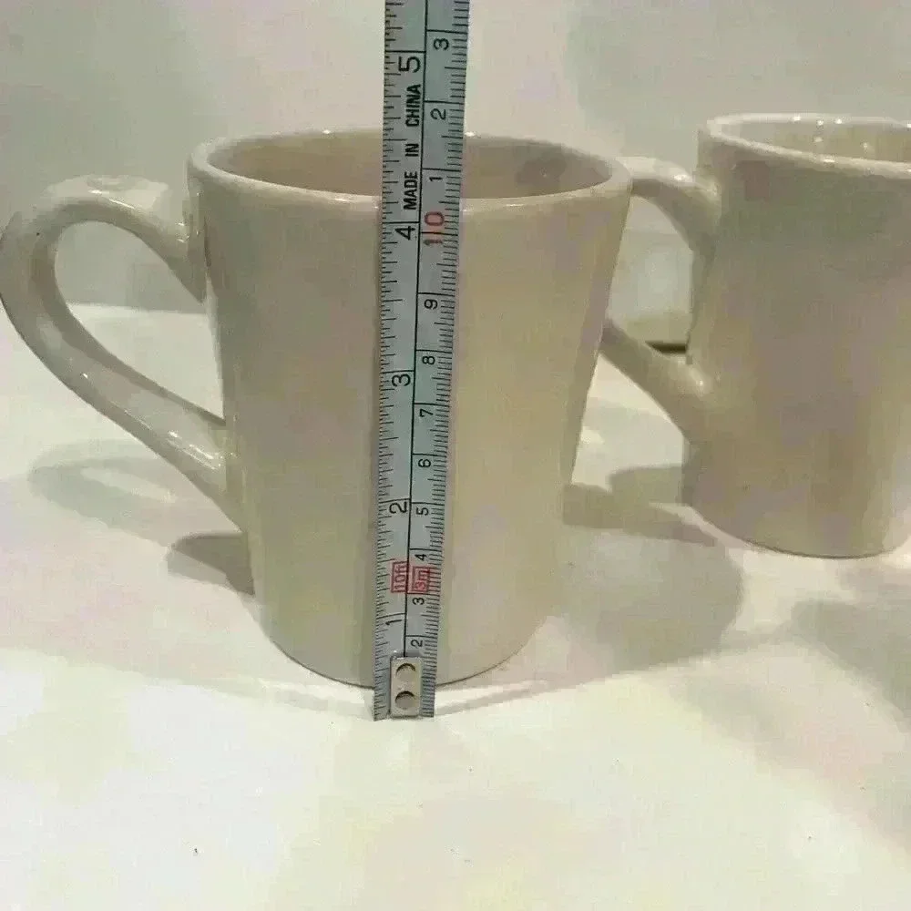 Williams Sonoma Snowman Coffee Mugs (2)